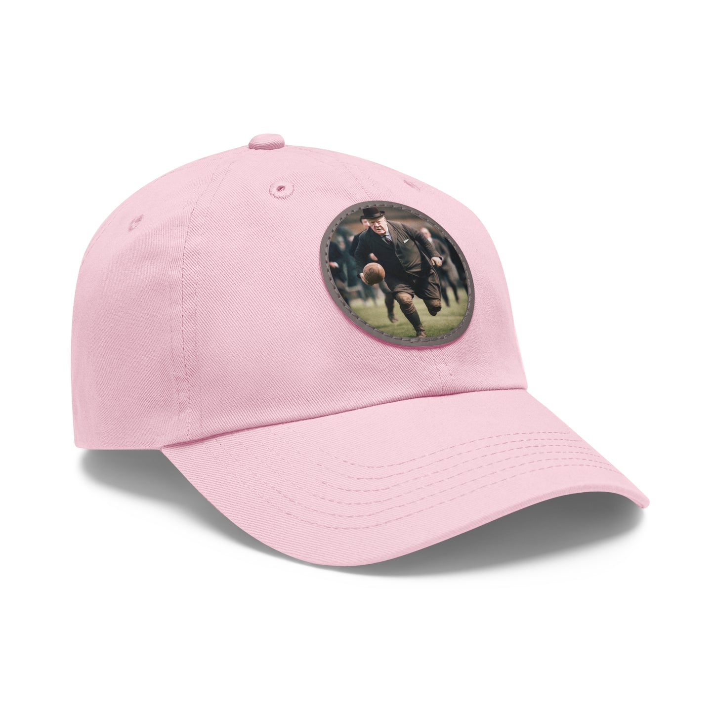 Winston Churchill Round Patch hat