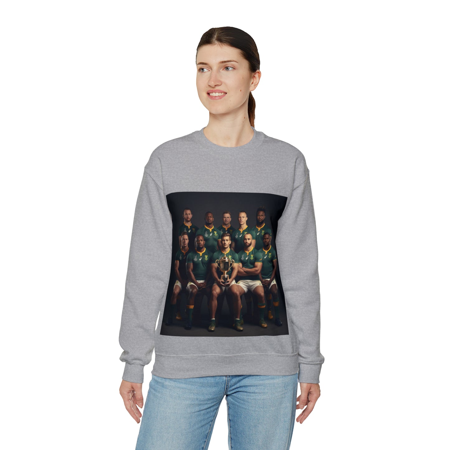 Springbok RWC photoshoot - light sweatshirts