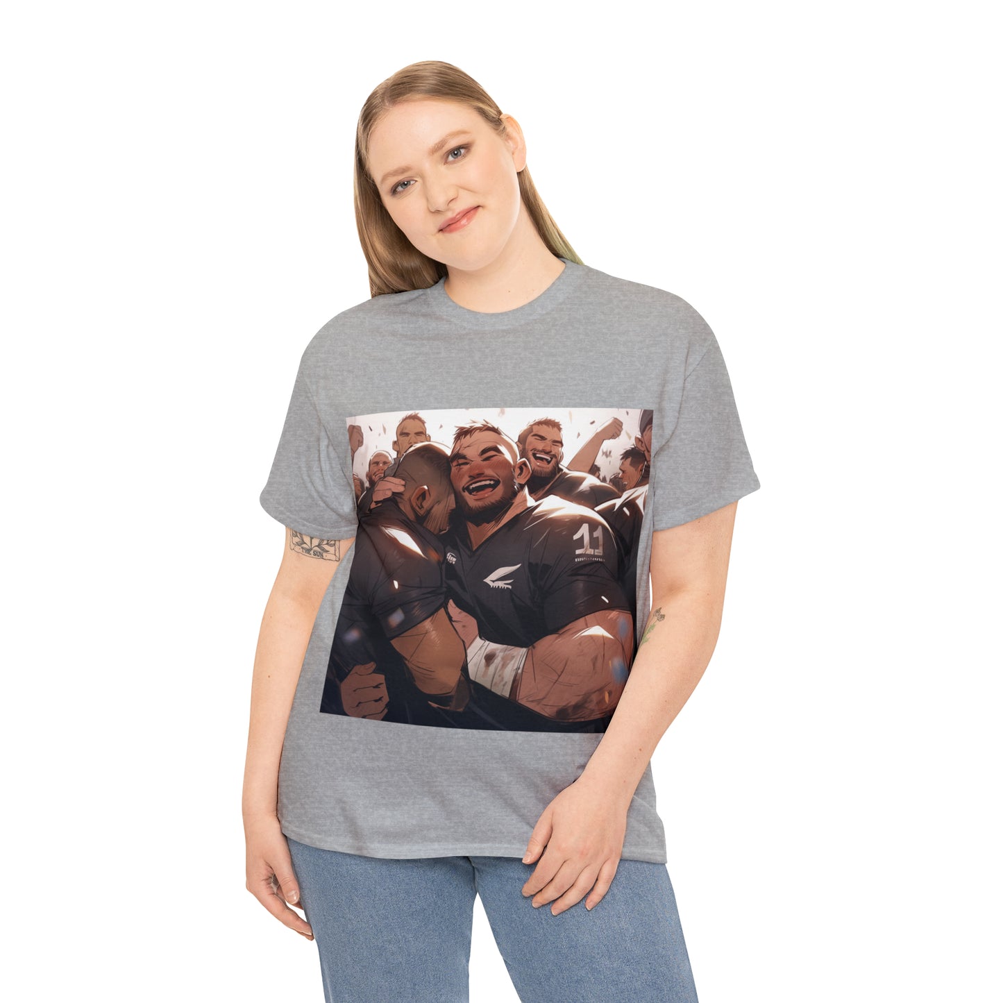 All Blacks Celebrating - light shirts