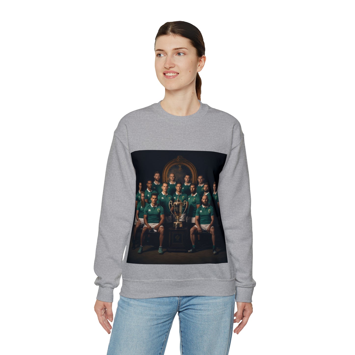 Ireland World Cup photoshoot - light sweatshirts