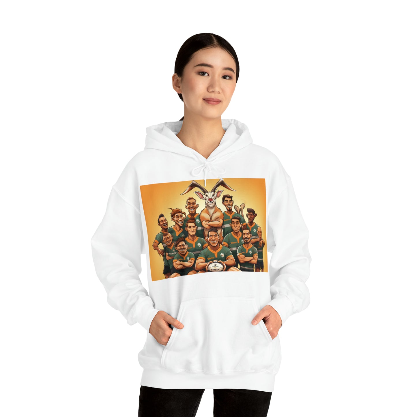 Springboks Team Photo - light hoodies