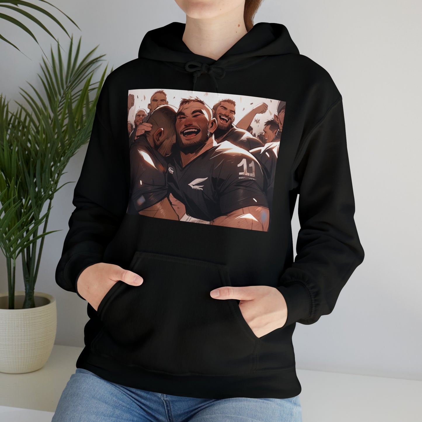All Blacks Celebrating - black hoodie