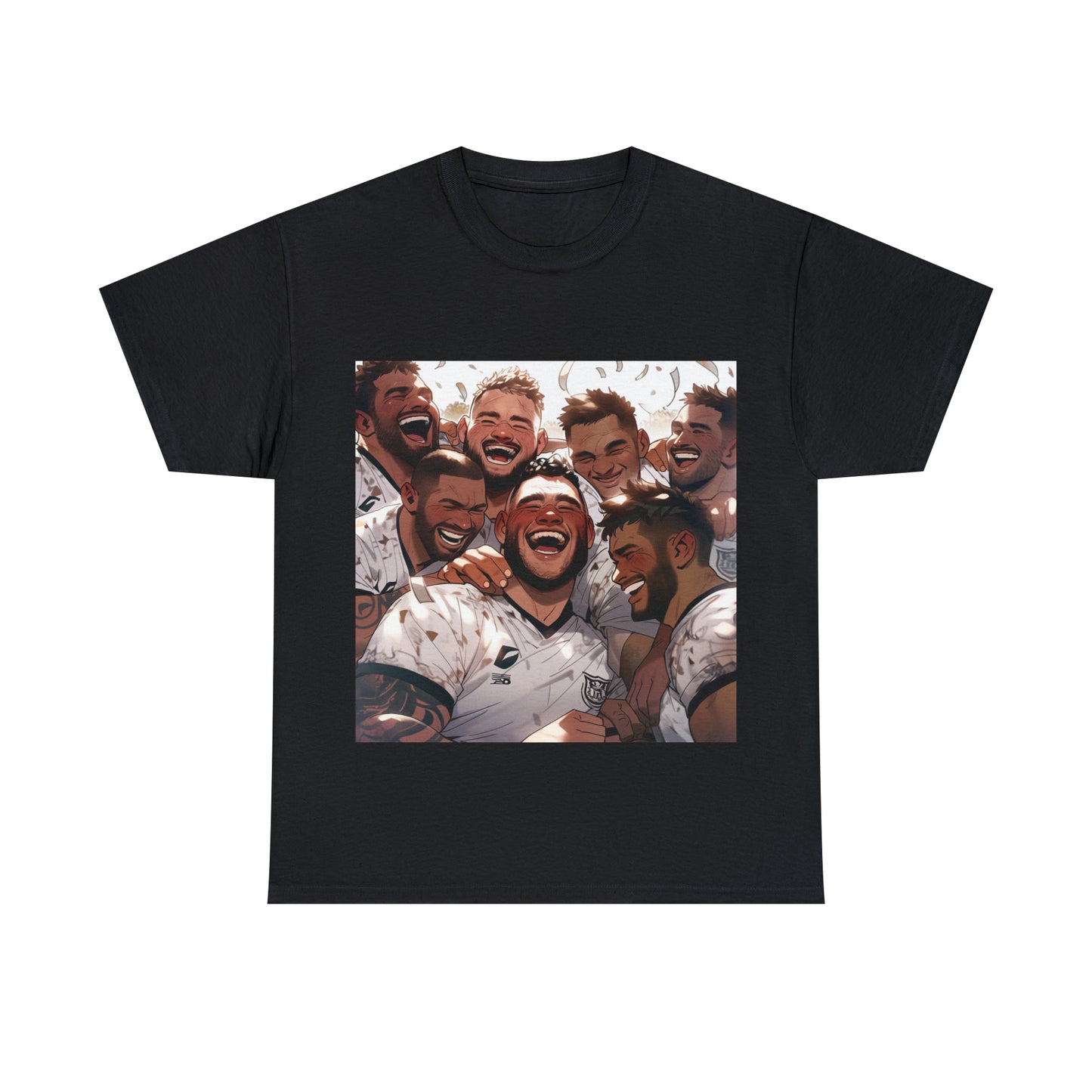 Happy Fiji - black shirt
