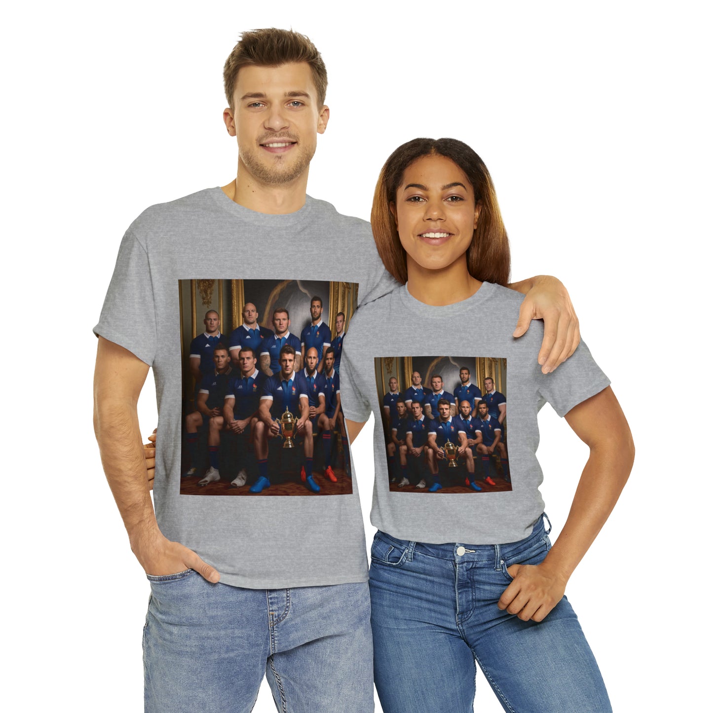 France World Cup Photoshoot - light shirts