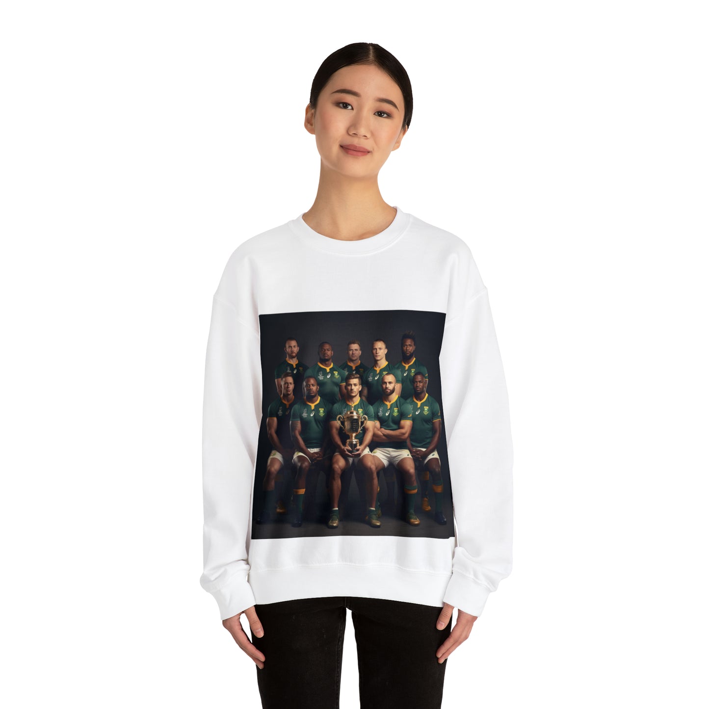 Springbok RWC photoshoot - light sweatshirts