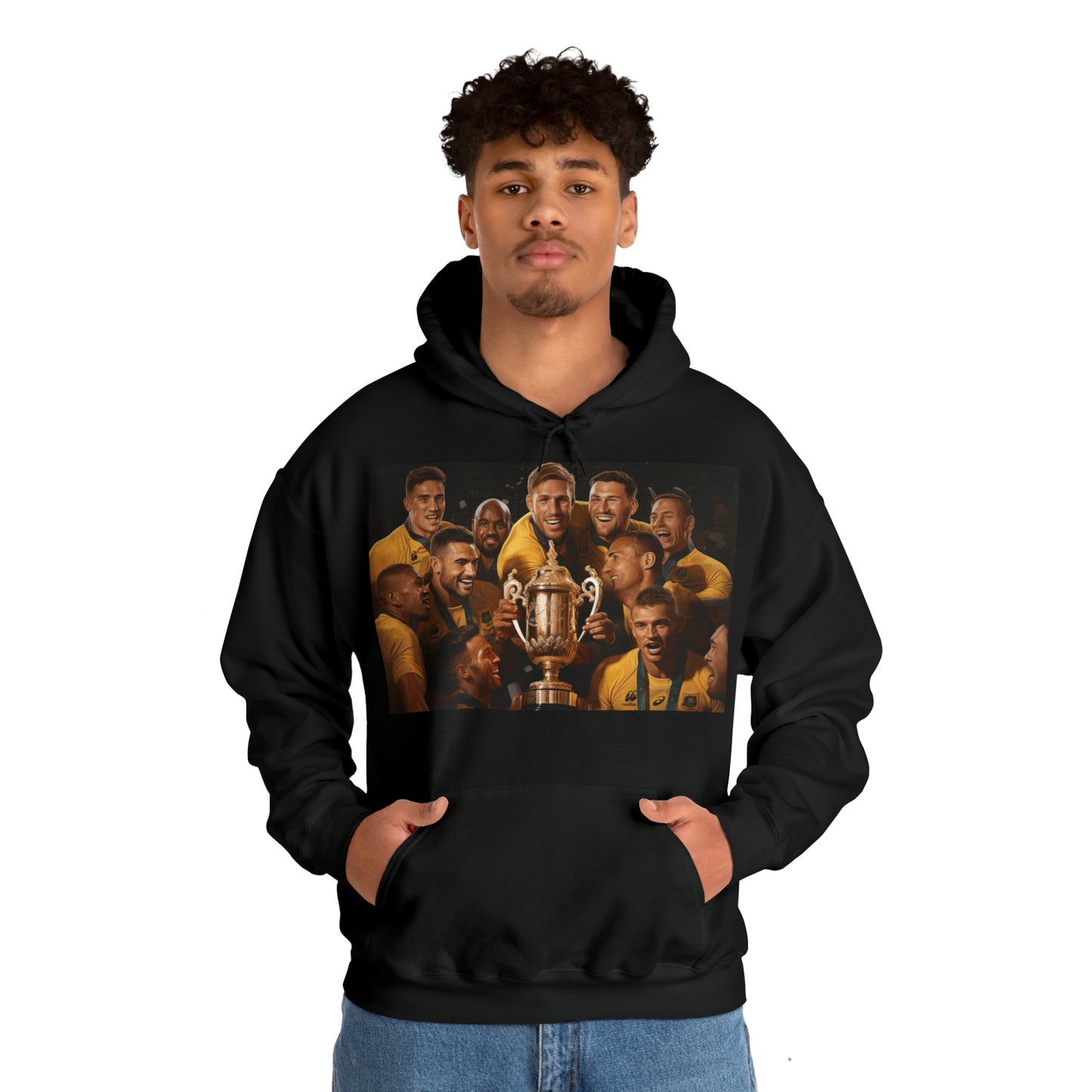 Australia lifting RWC - black hoodie