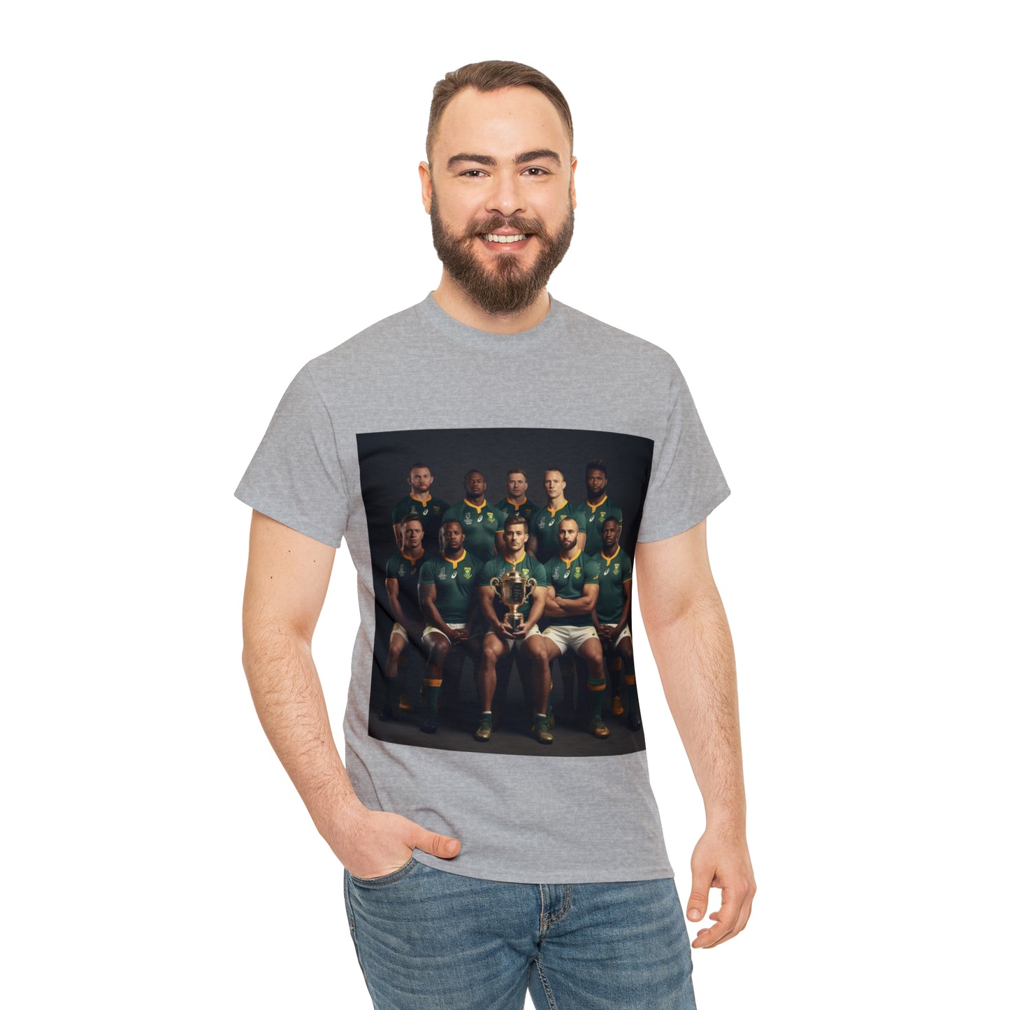 Springbok RWC photoshoot - light shirts