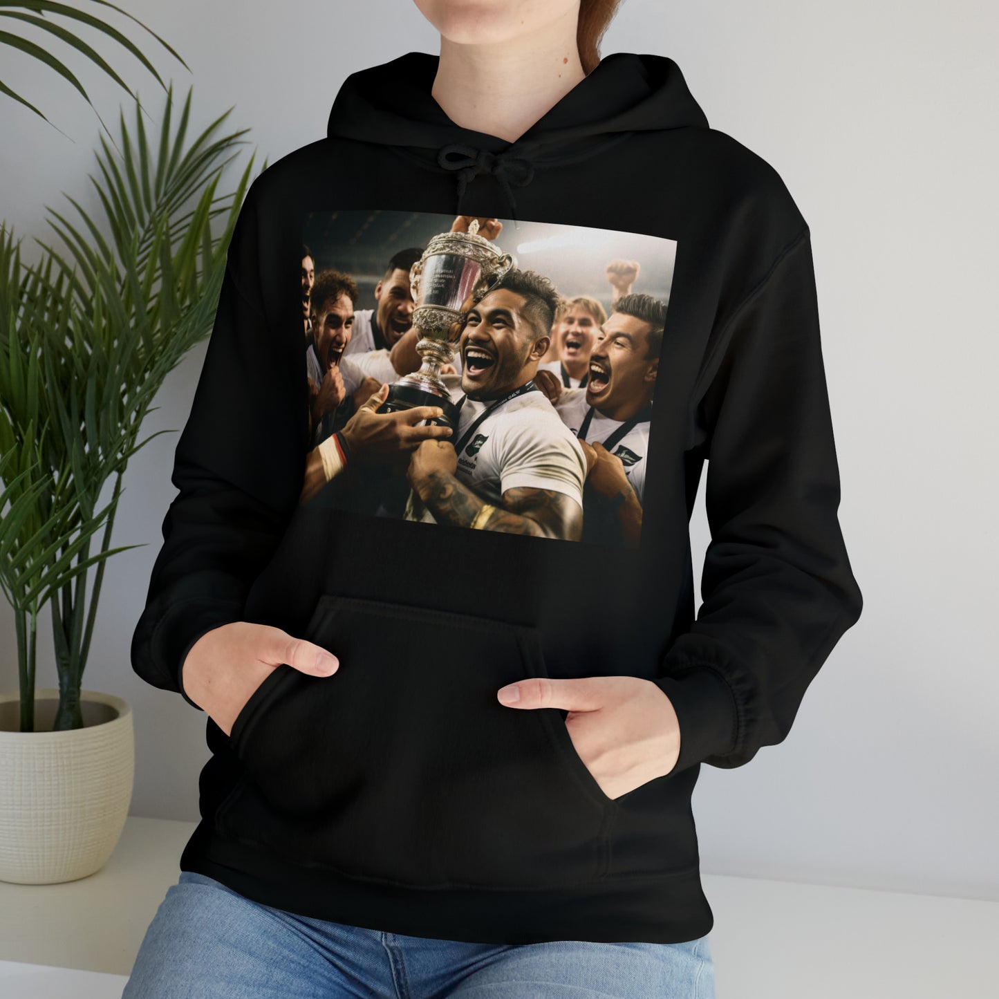 Fiji World Cup Winners - black hoodie