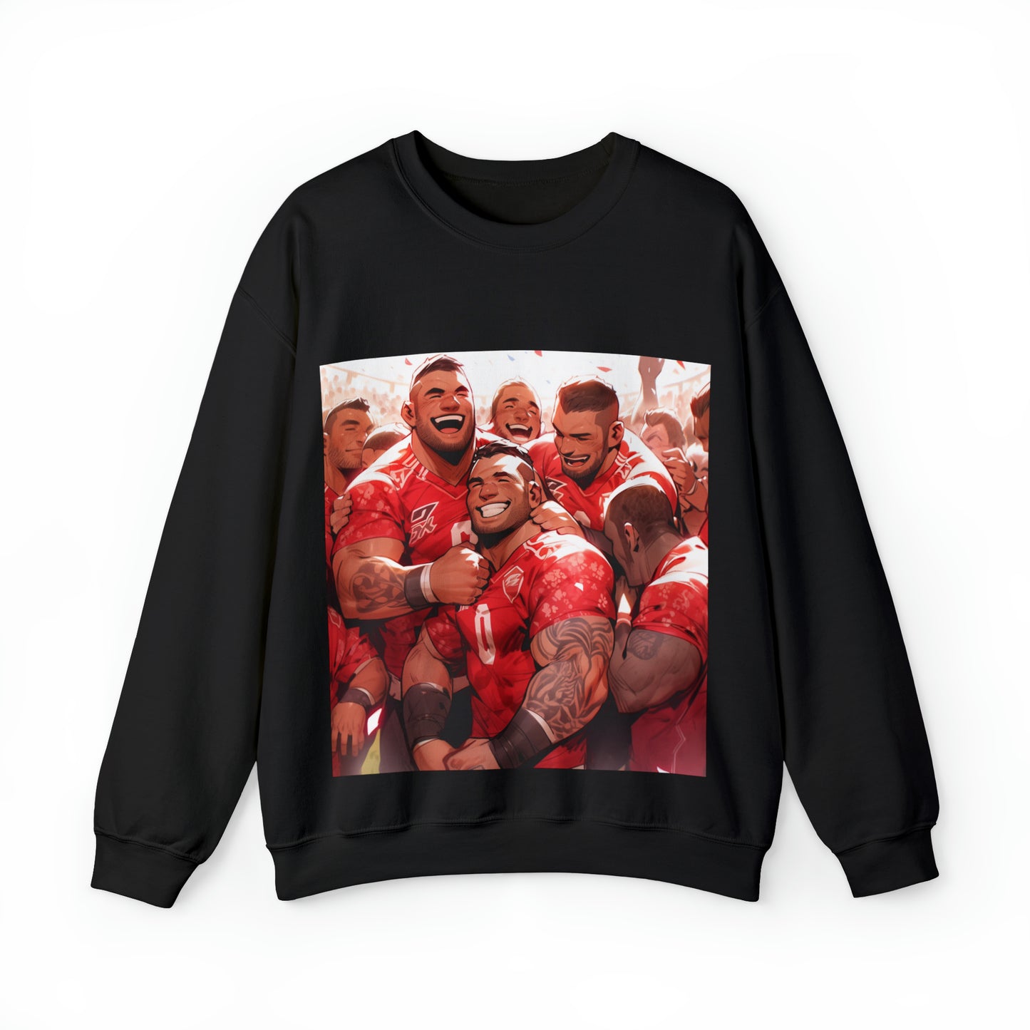 Happy Tonga - black sweatshirt