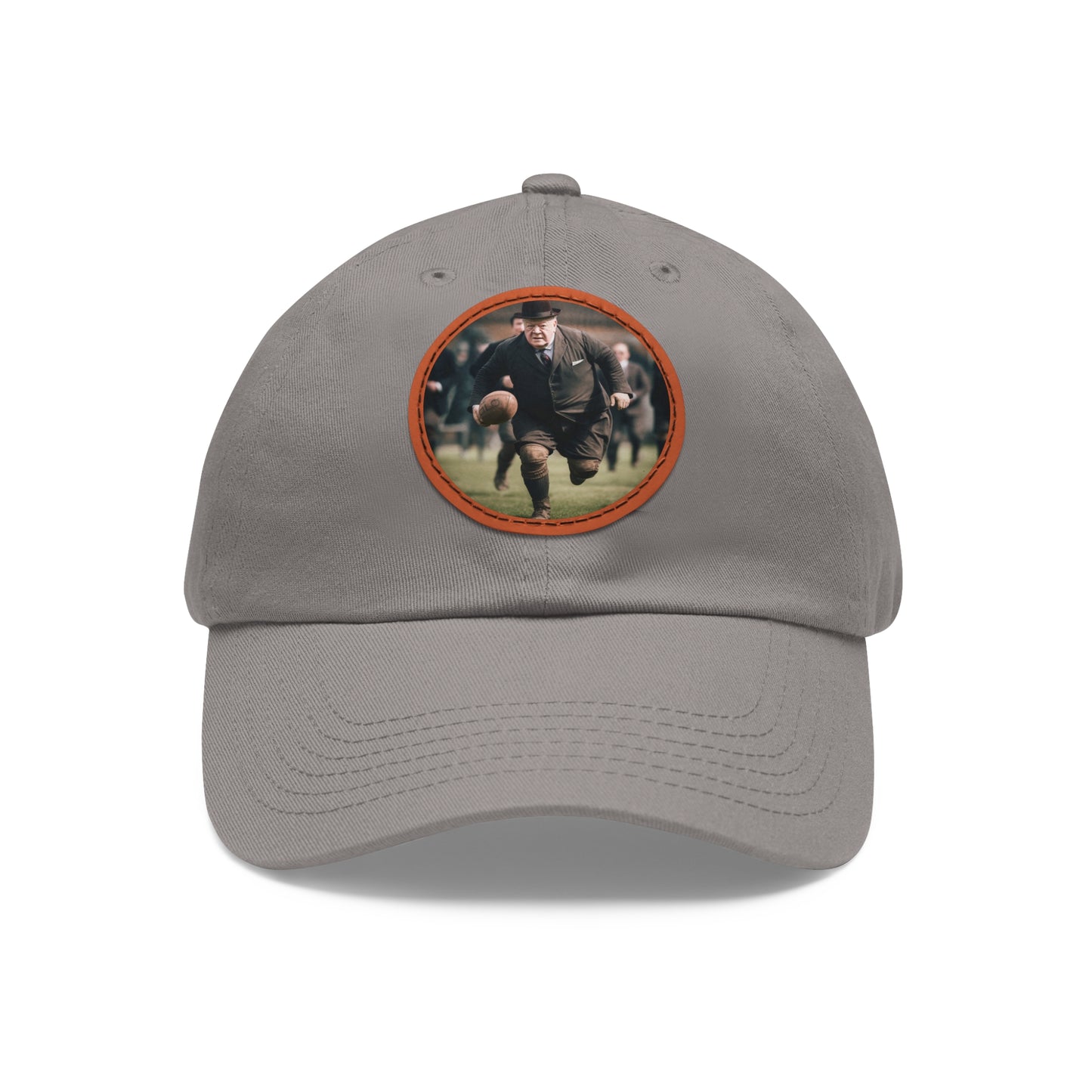 Winston Churchill Round Patch hat