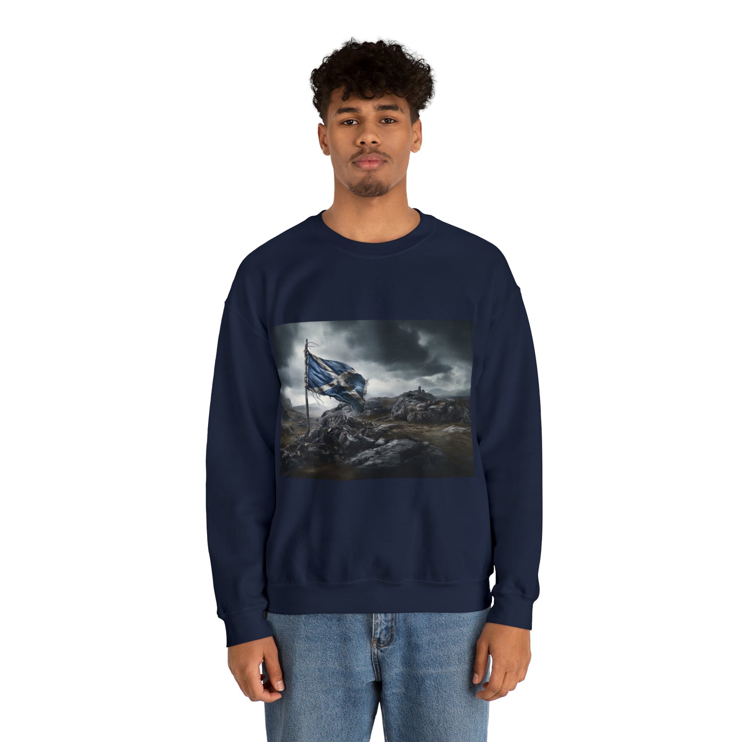 Scottish Flag - dark sweatshirts