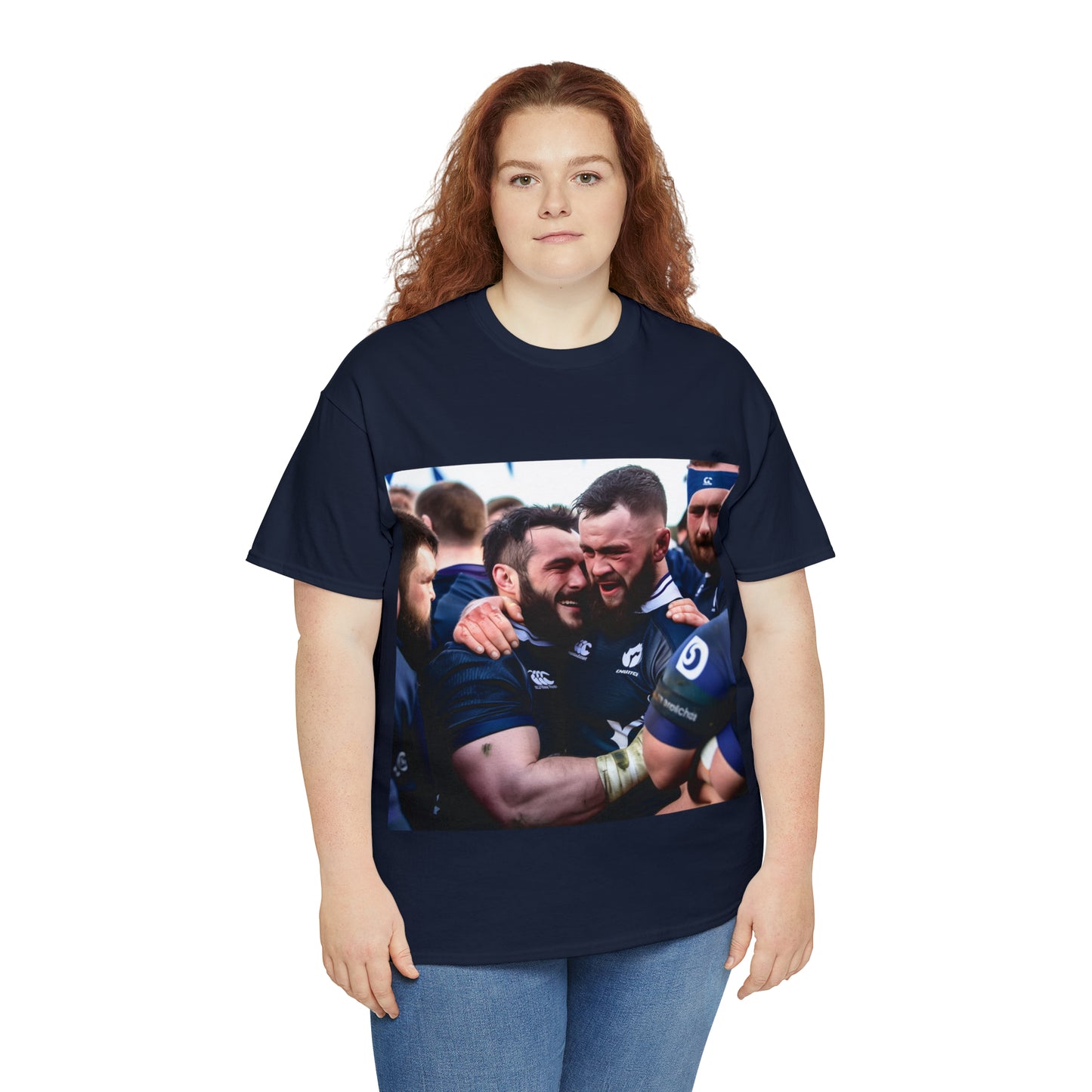 Post Match Scotland - dark shirts