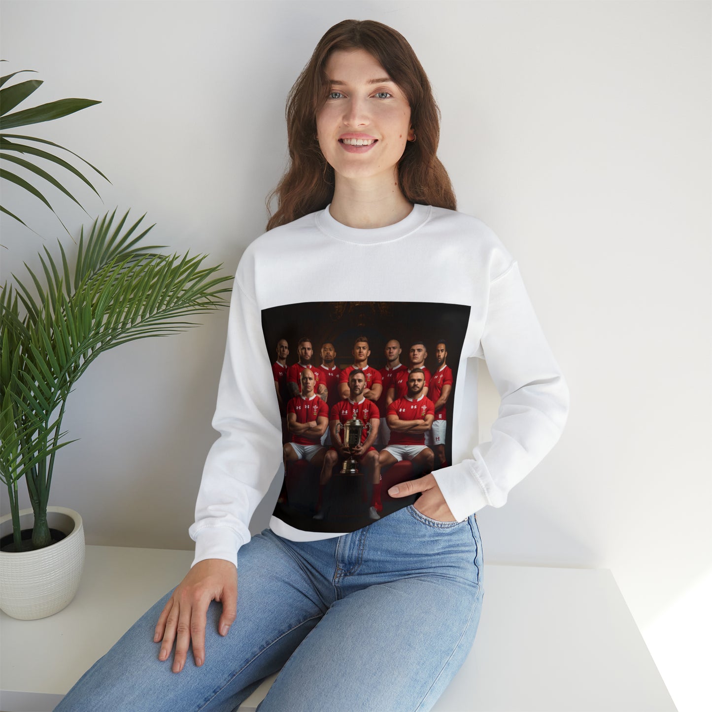 Wales RWC Photoshoot - light sweatshirts