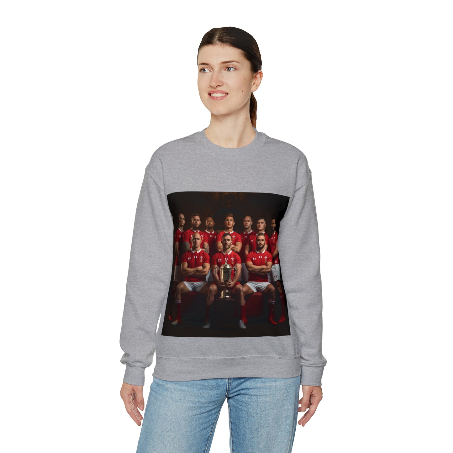 Wales RWC Photoshoot - light sweatshirts