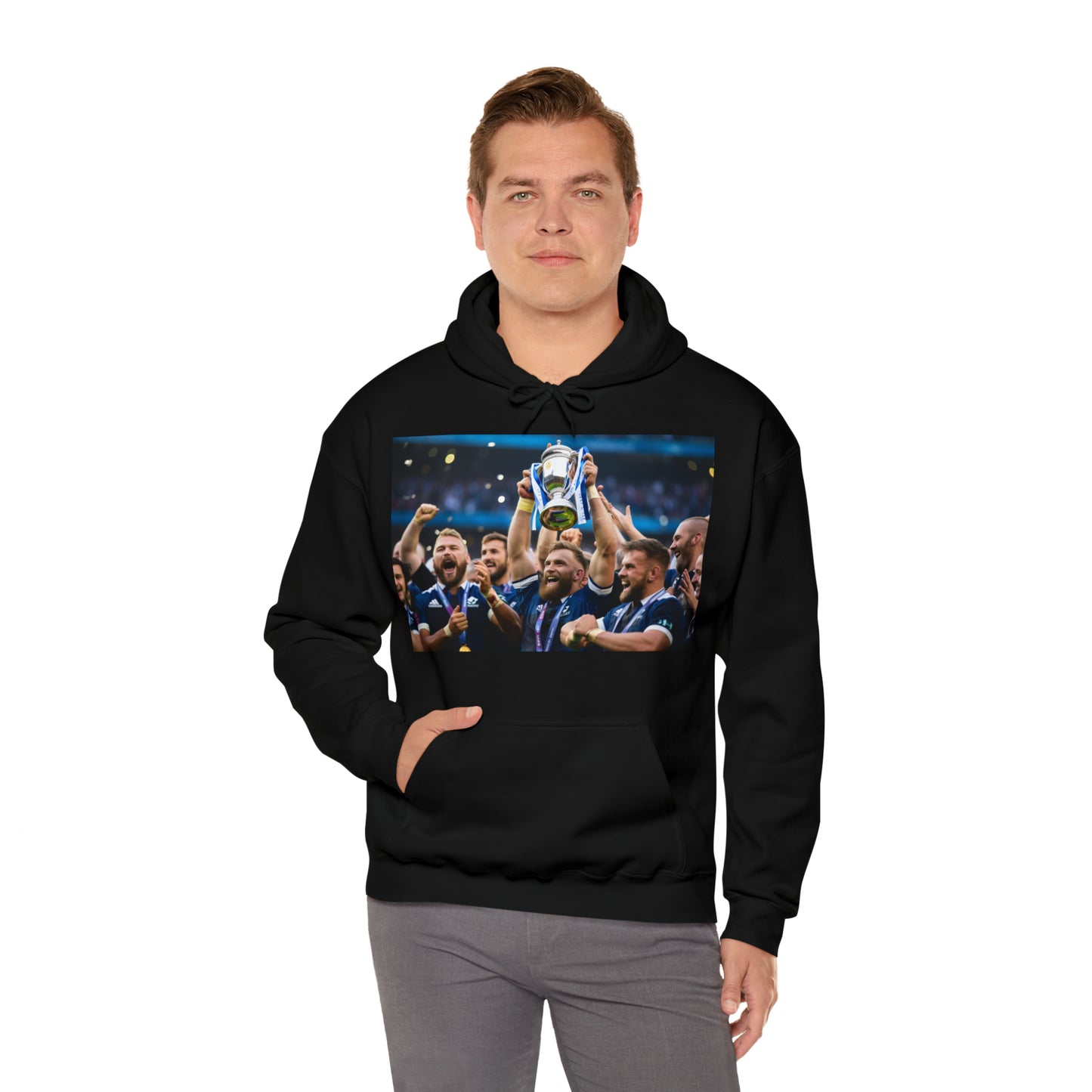 Scotland Winning RWC - dark hoodies