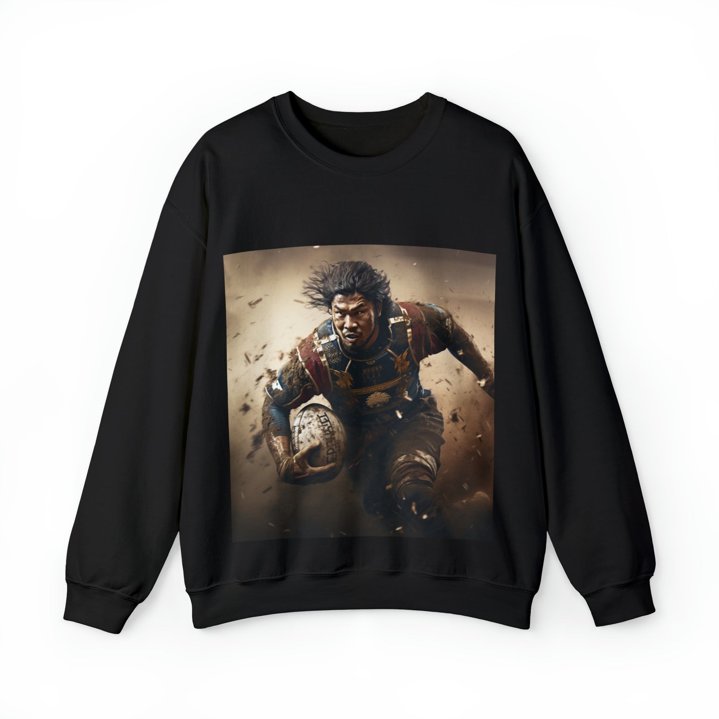 Rugby Samurai - black sweatshirt