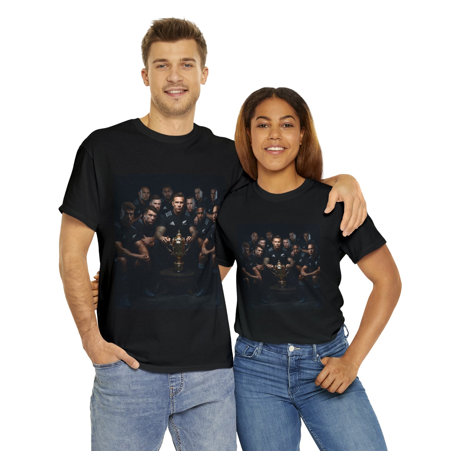 All Blacks Winners Photoshoot - black shirt