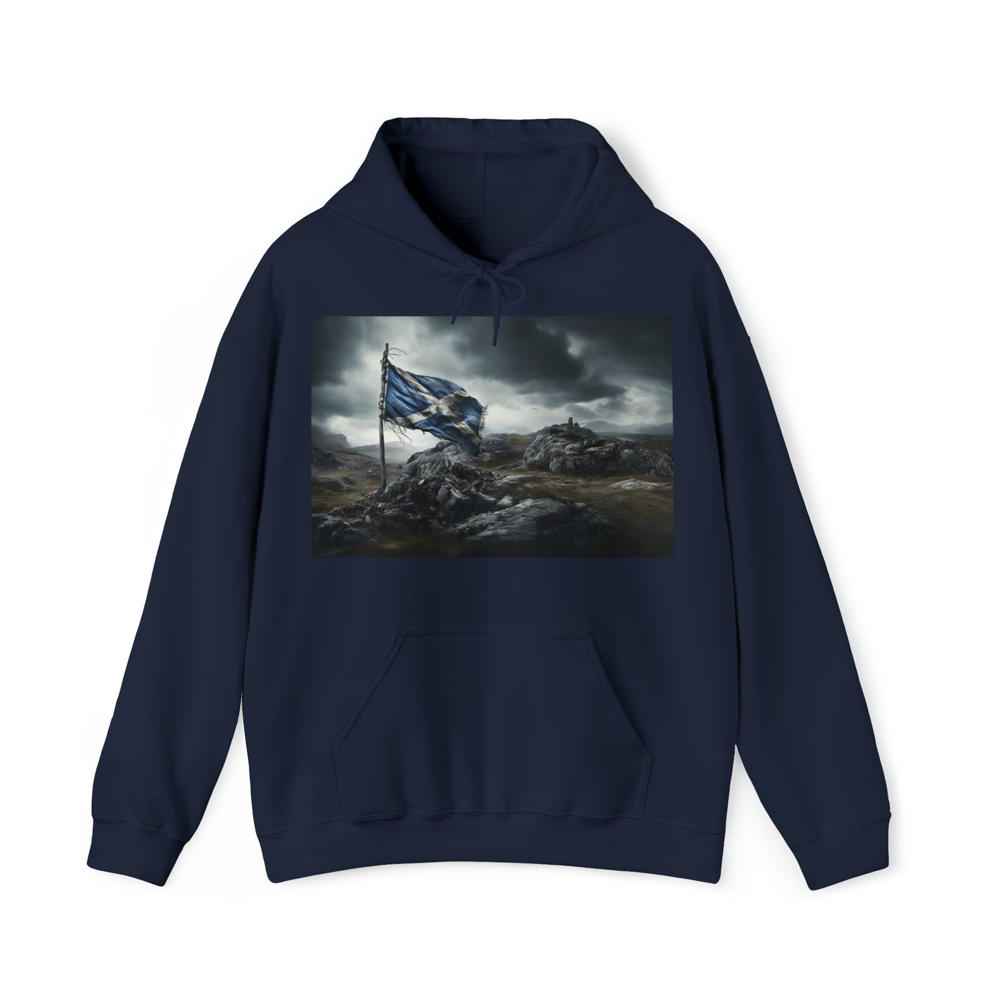 Scottish Flag - dark hoodies