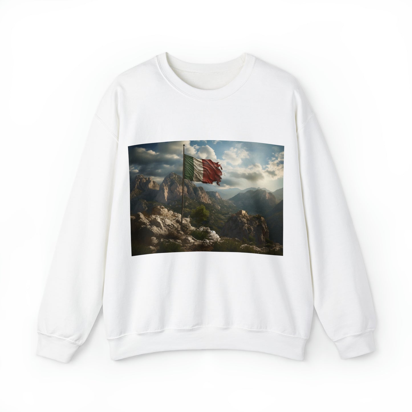 Italy Flag - light sweatshirts