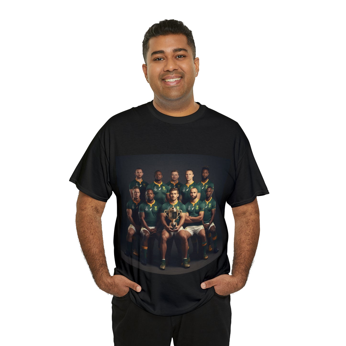 Springbok RWC photoshoot - dark shirts