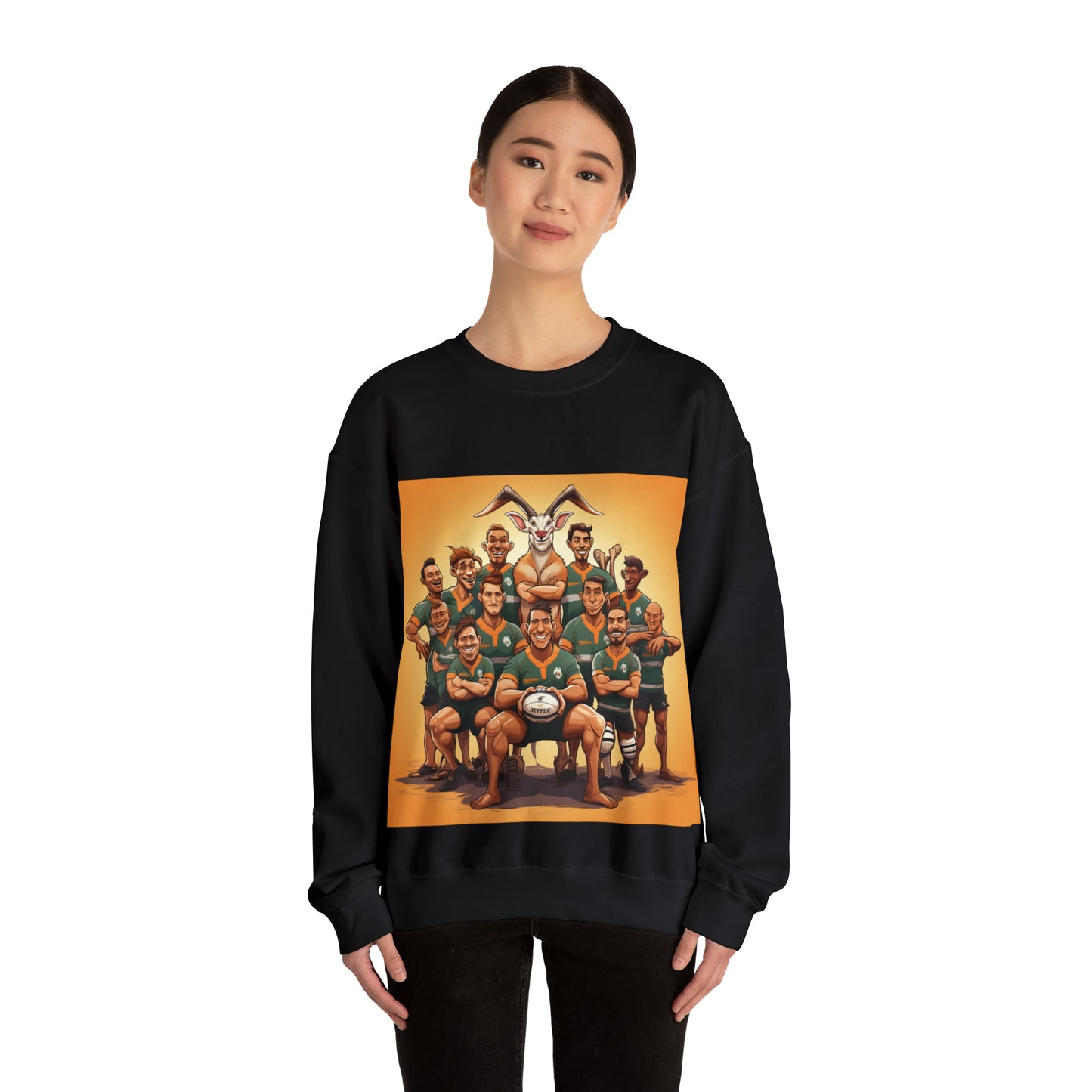 Springboks Team Photo - black sweatshirt