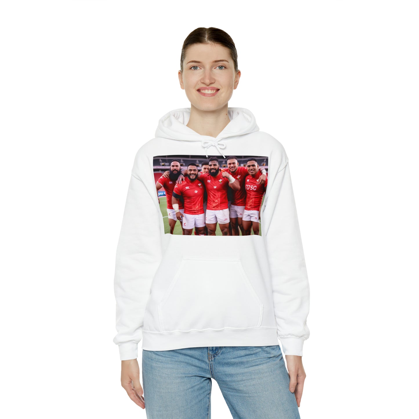 Post Match Tonga - light hoodies