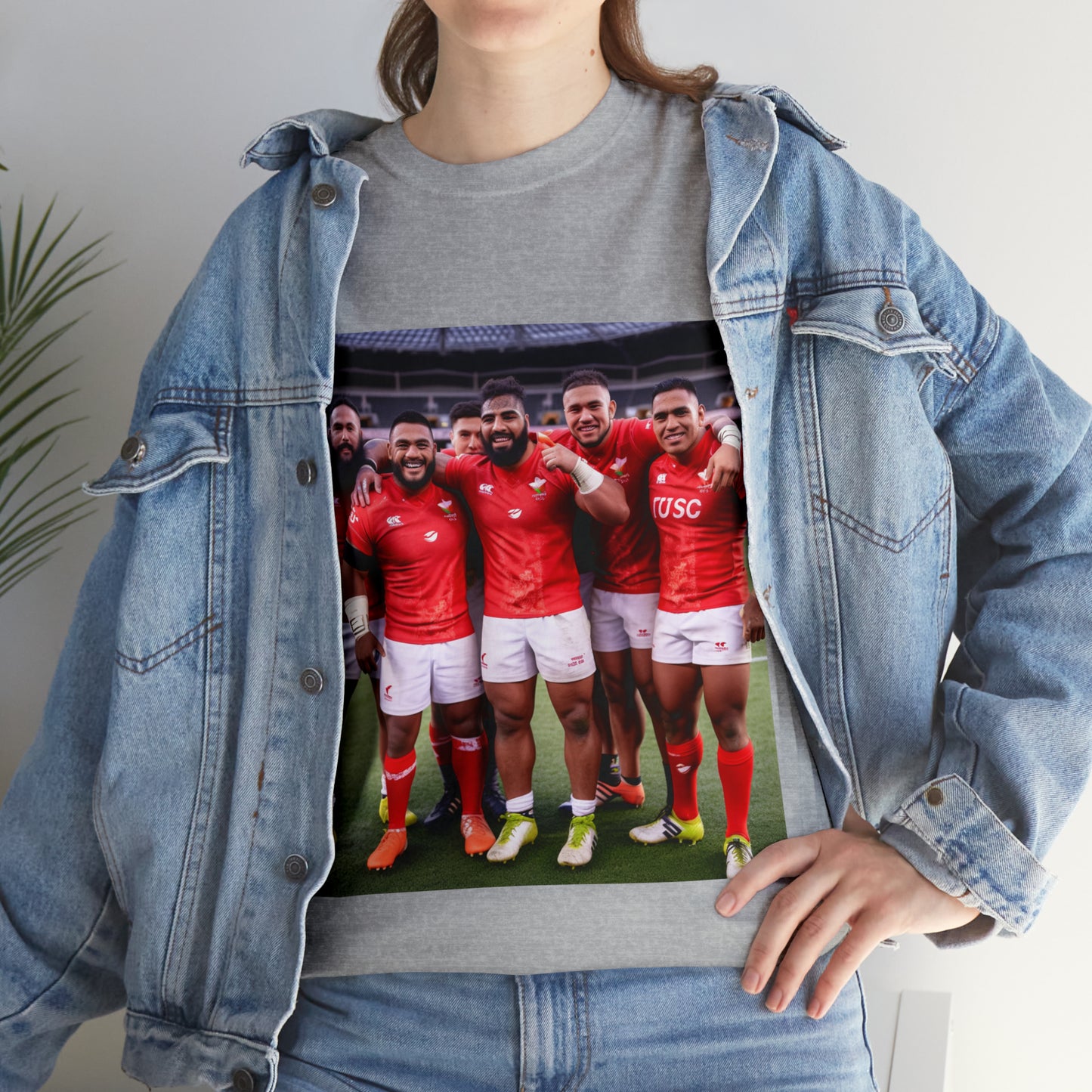 Post Match Tonga - light shirts