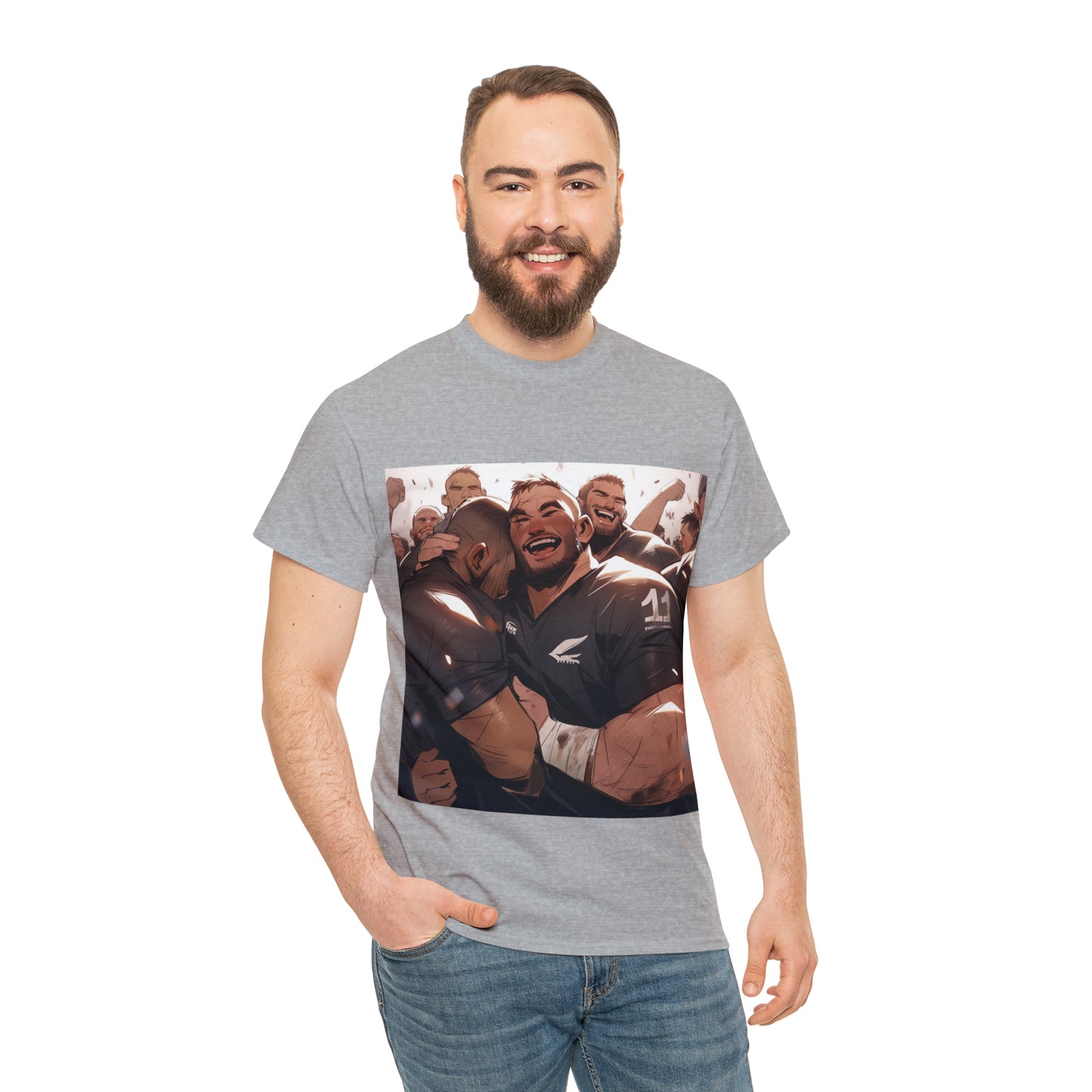 All Blacks Celebrating - light shirts
