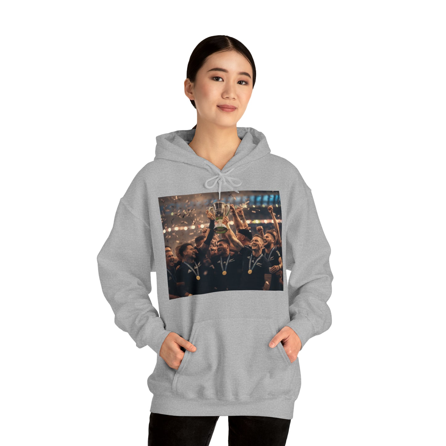 All Blacks World Cup Celebration - light hoodies