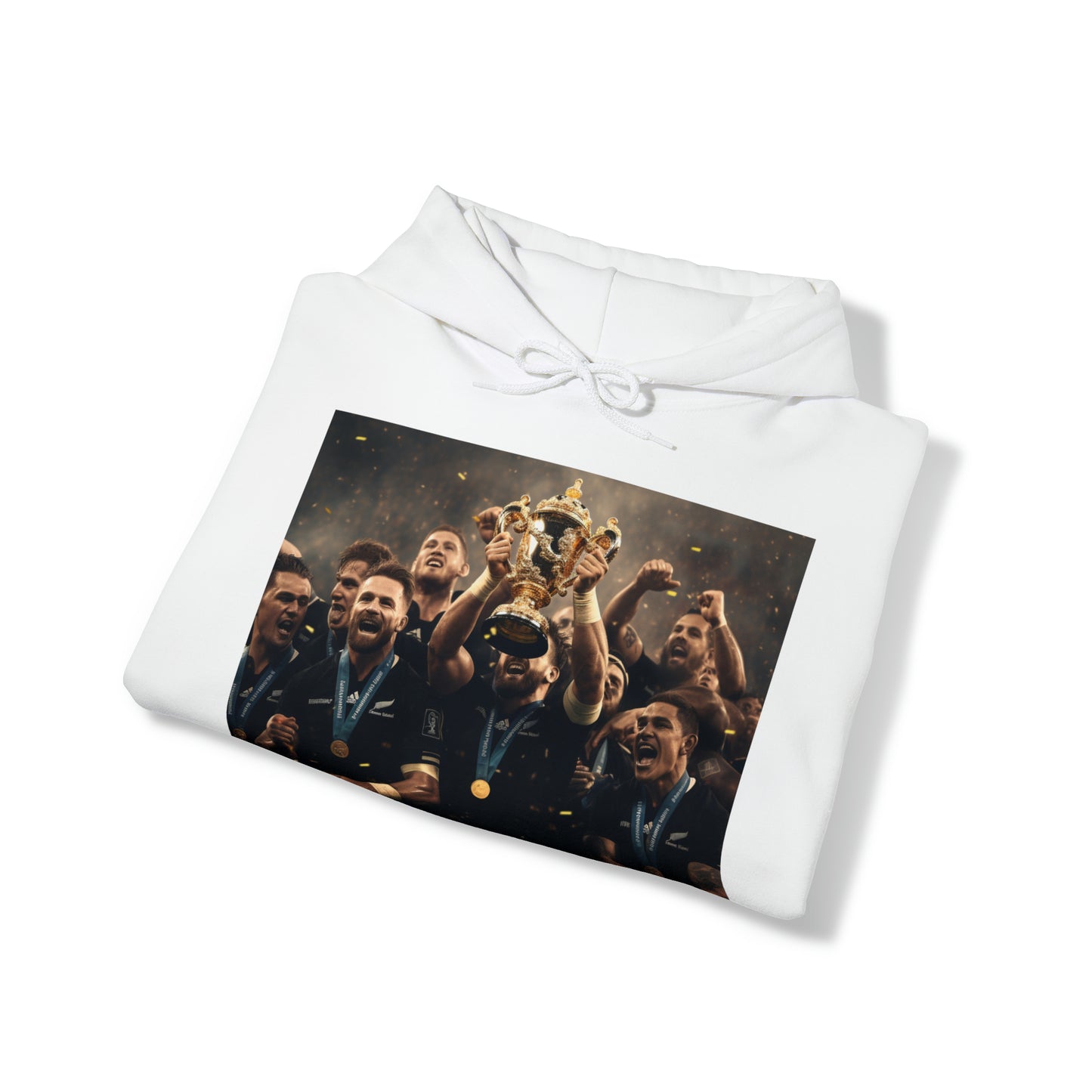 All Blacks World Cup Winners - light hoodies