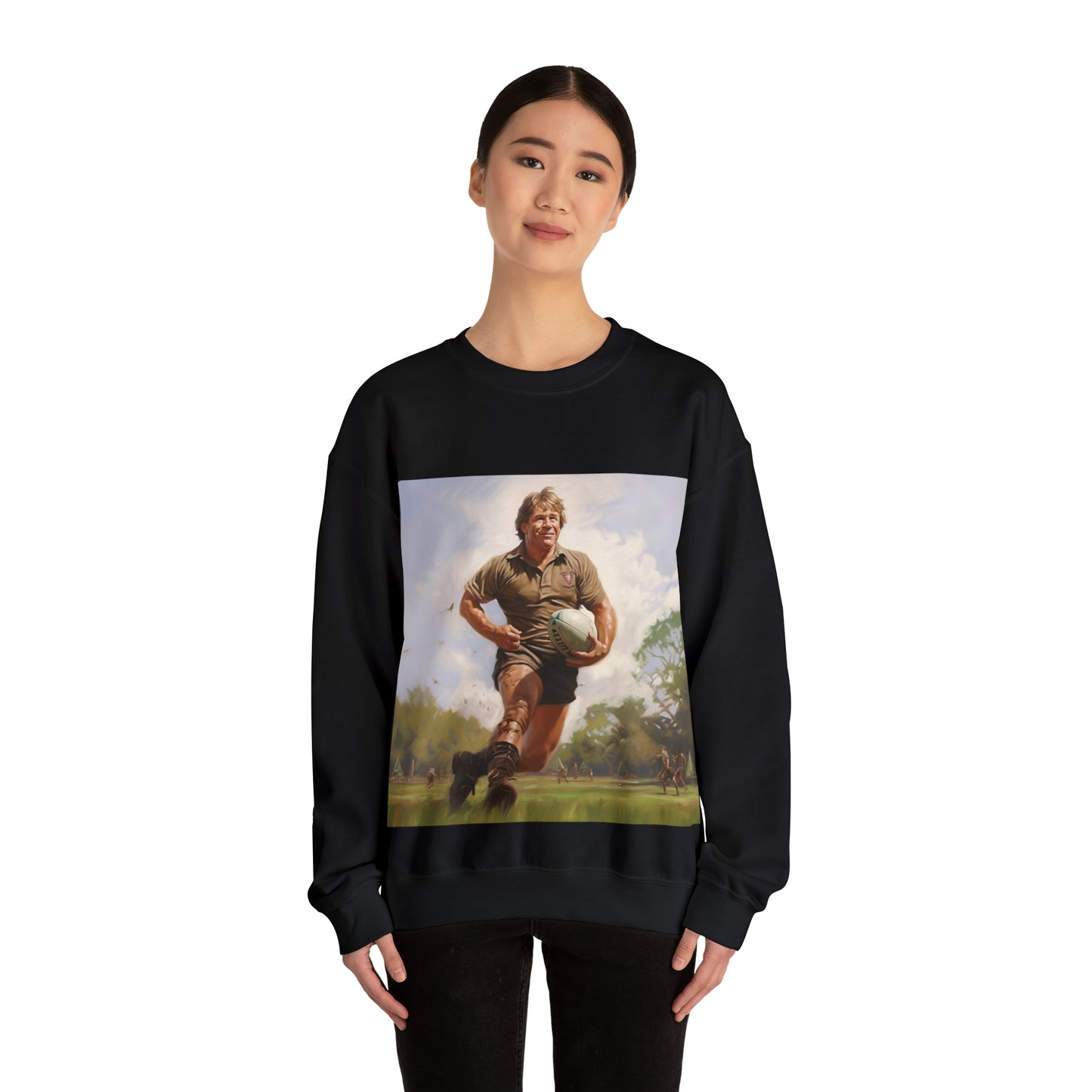 Steve Irwin 2 - black sweatshirt