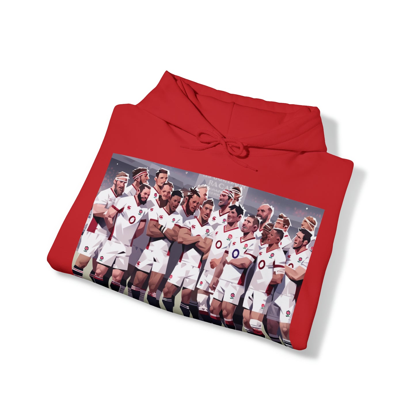 England Full Team - dark hoodies