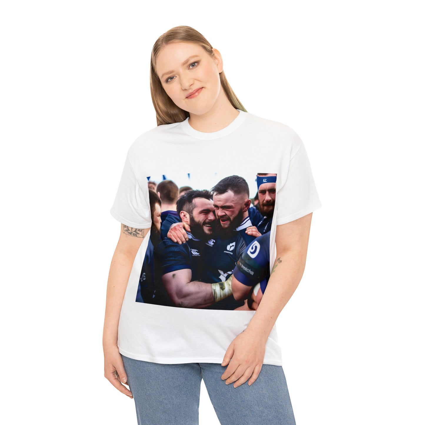Post Match Scotland - light shirts