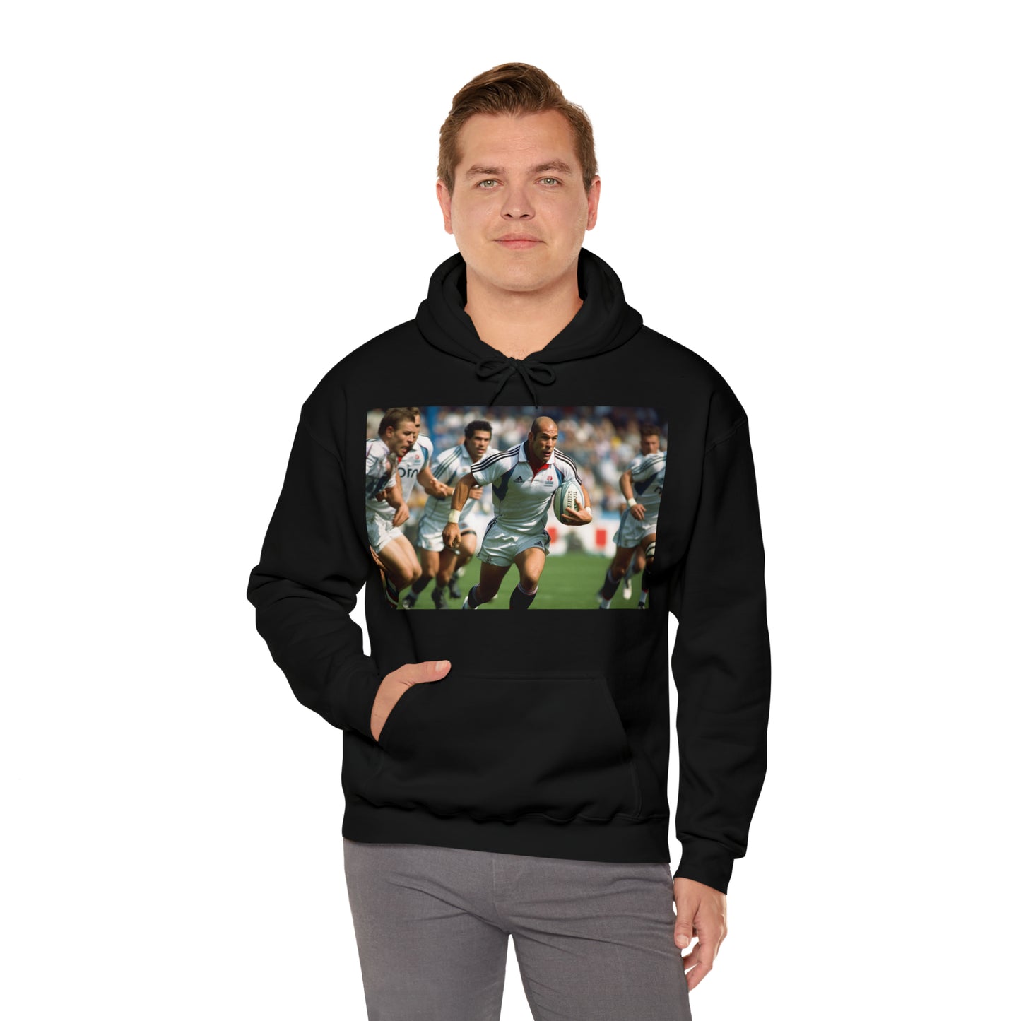 Zinedine Zidane - dark hoodies