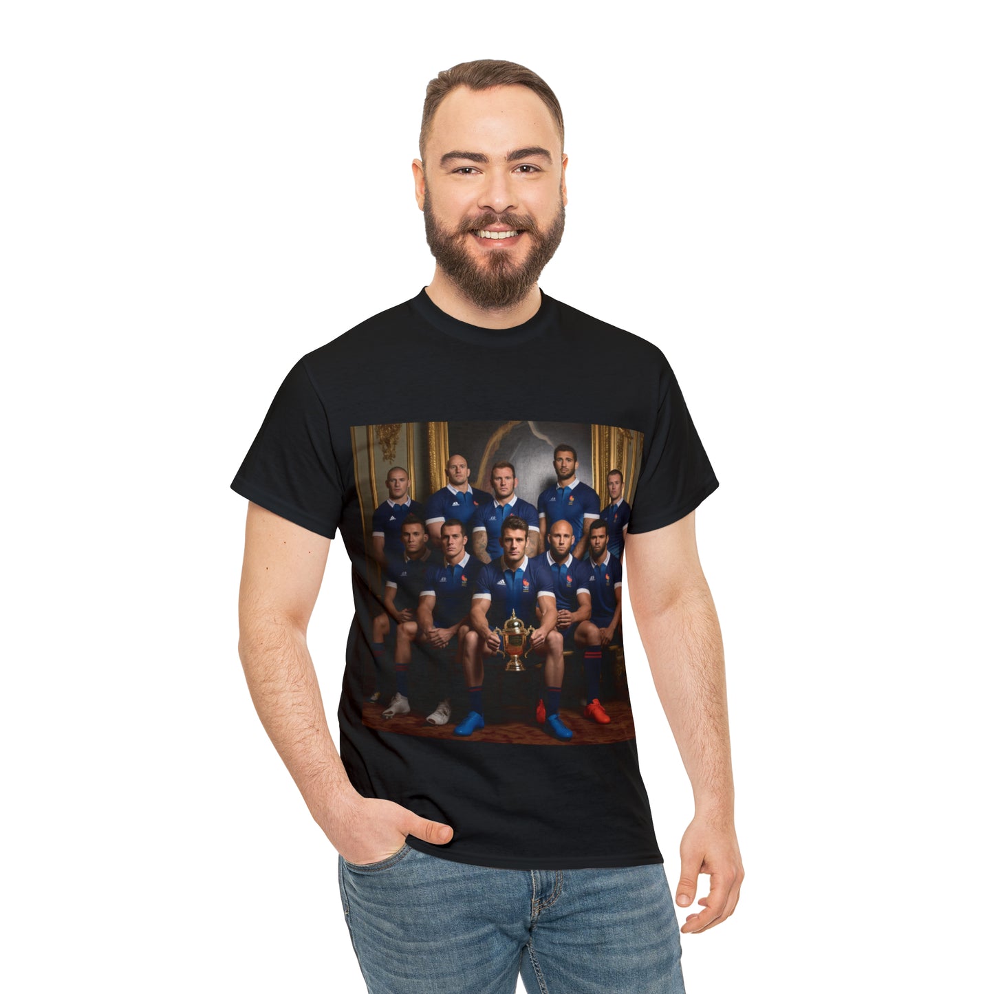 France World Cup Photoshoot - dark shirts