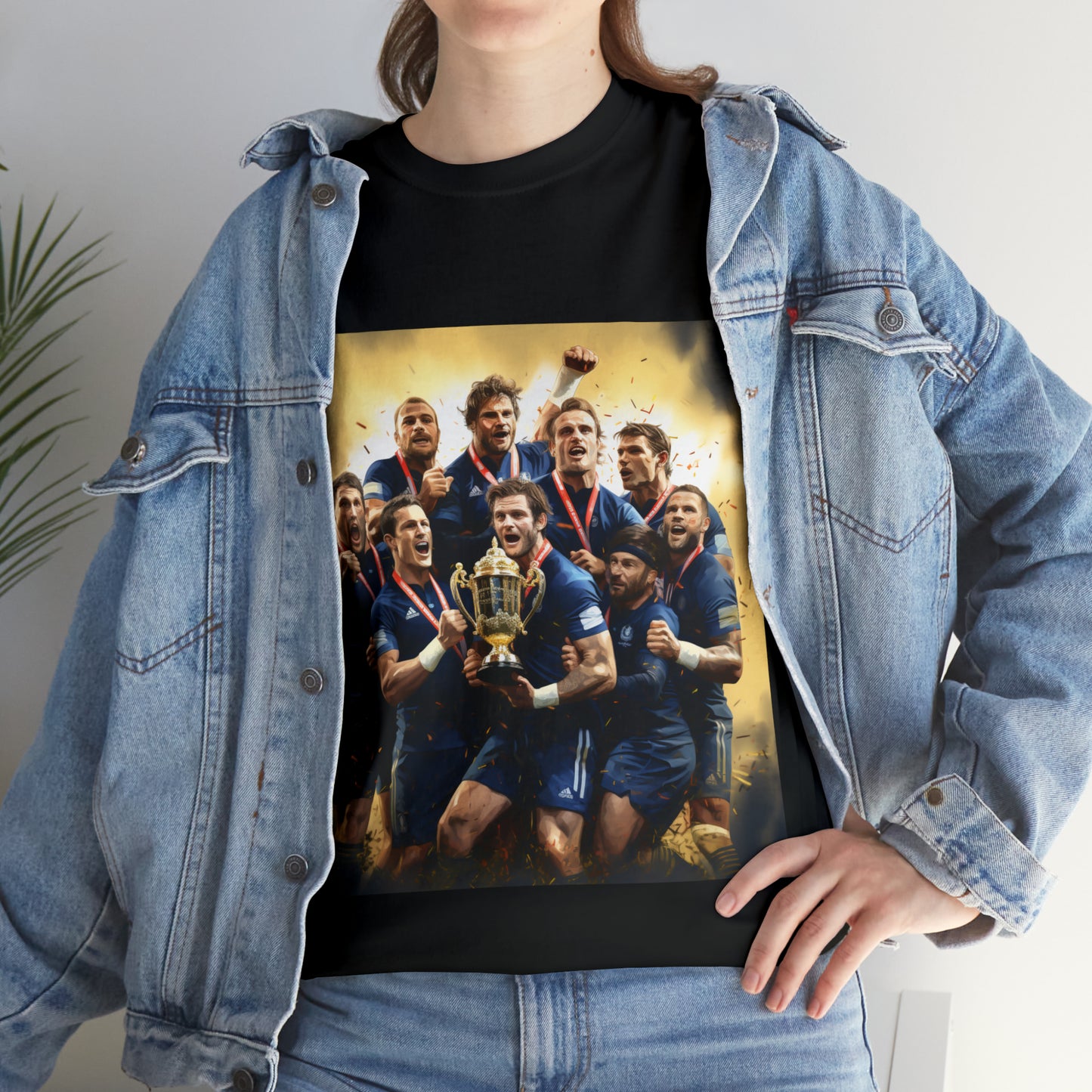 France Winning RWC 2023 - dark shirts