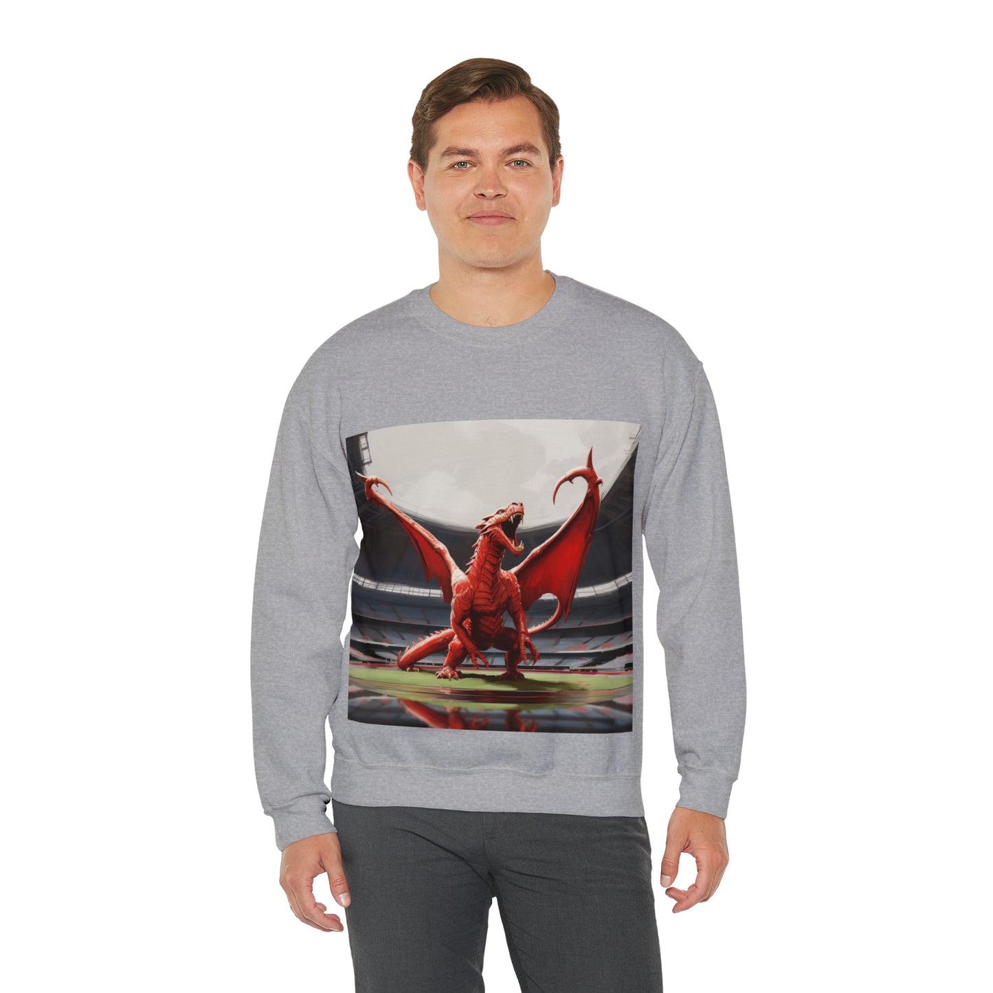 Welsh Dragon - light sweatshirts