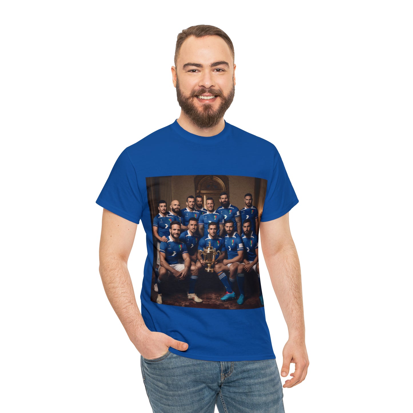 Italy World Cup photoshoot - dark shirts