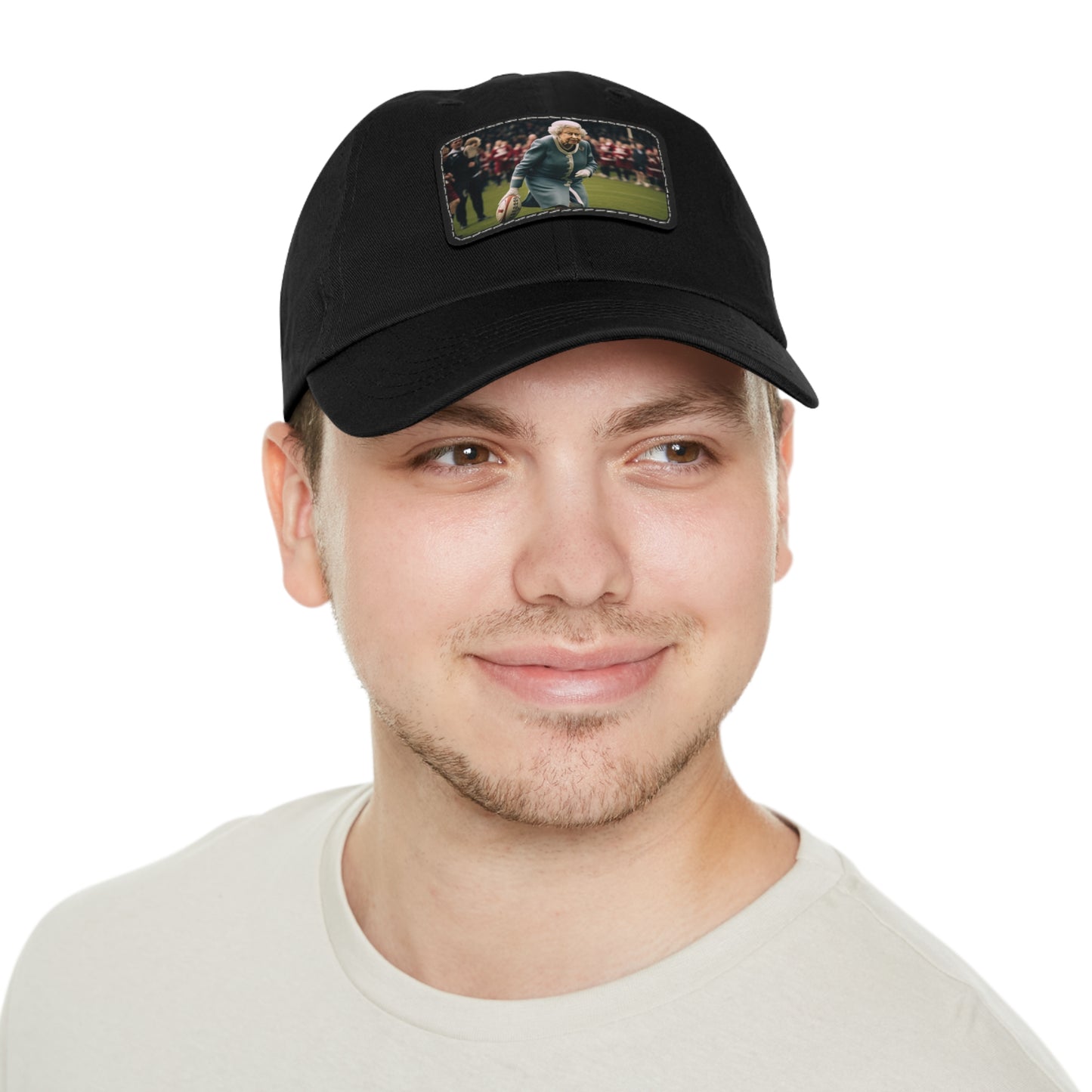 Queen Elizabeth Rectangle Patch hat