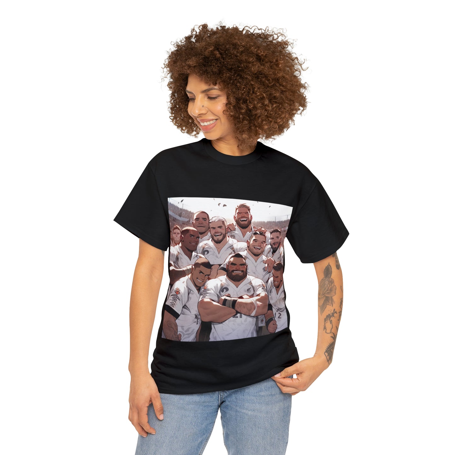 Comic book Fiji - black shirt