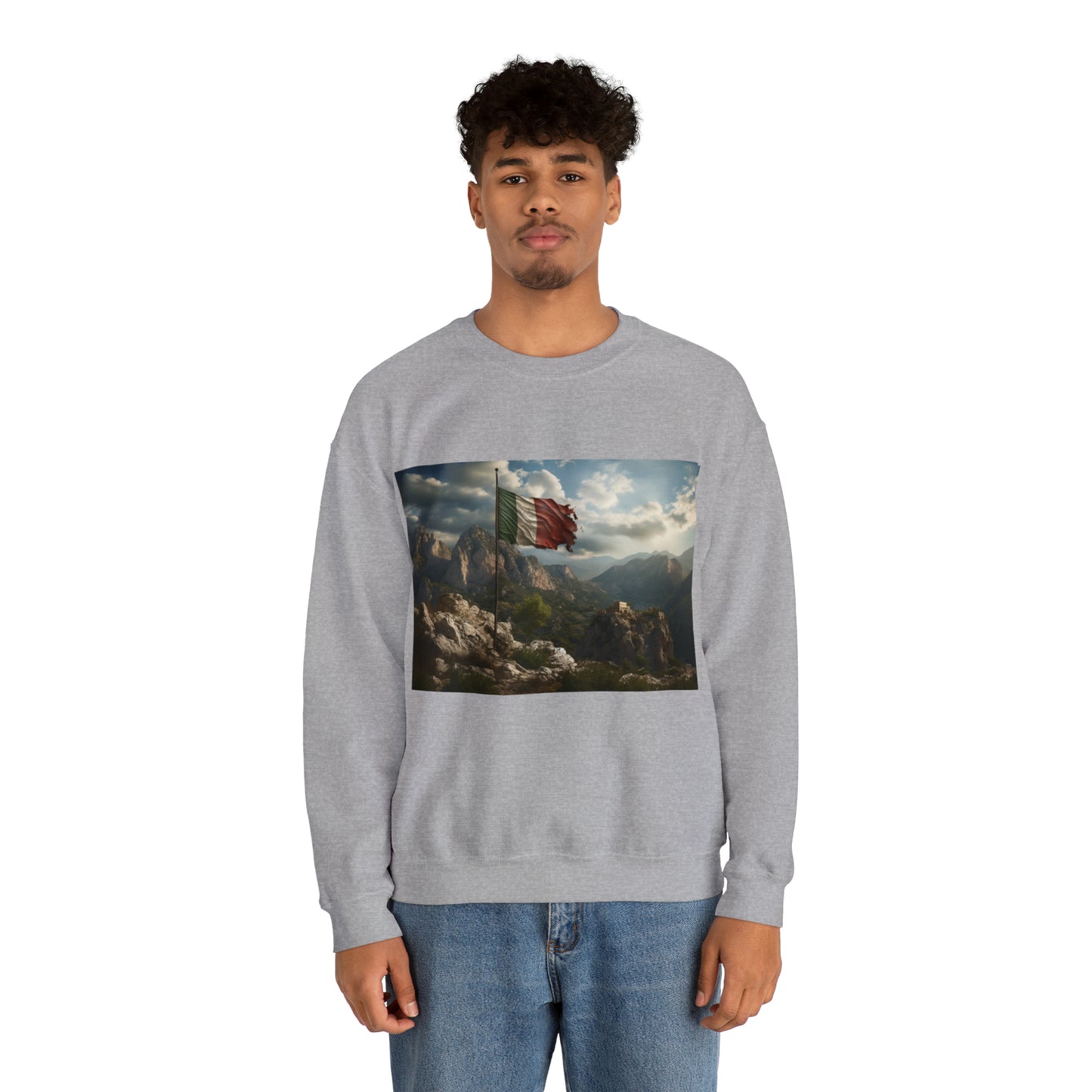 Italy Flag - light sweatshirts