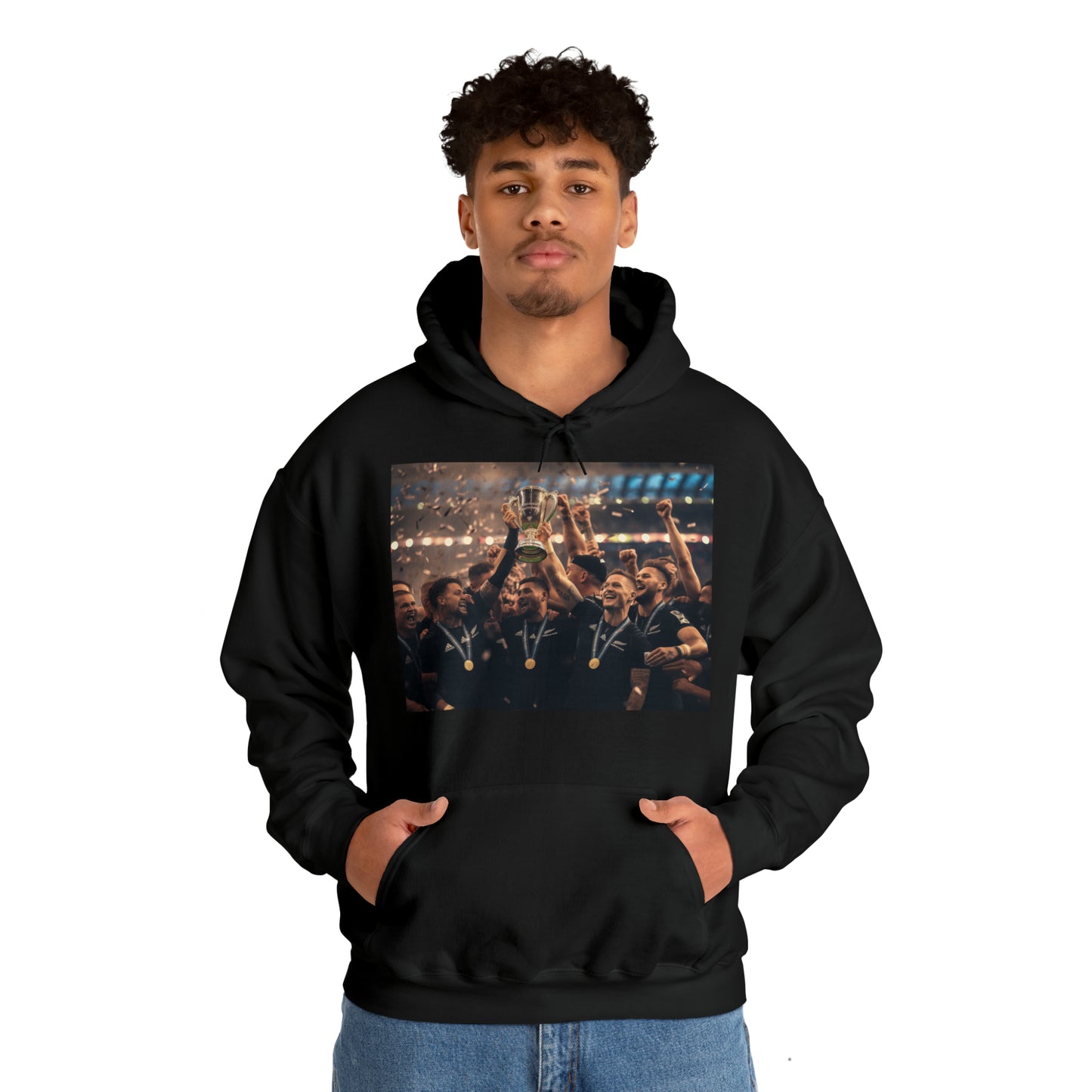 All Blacks World Cup Celebration - black hoodie
