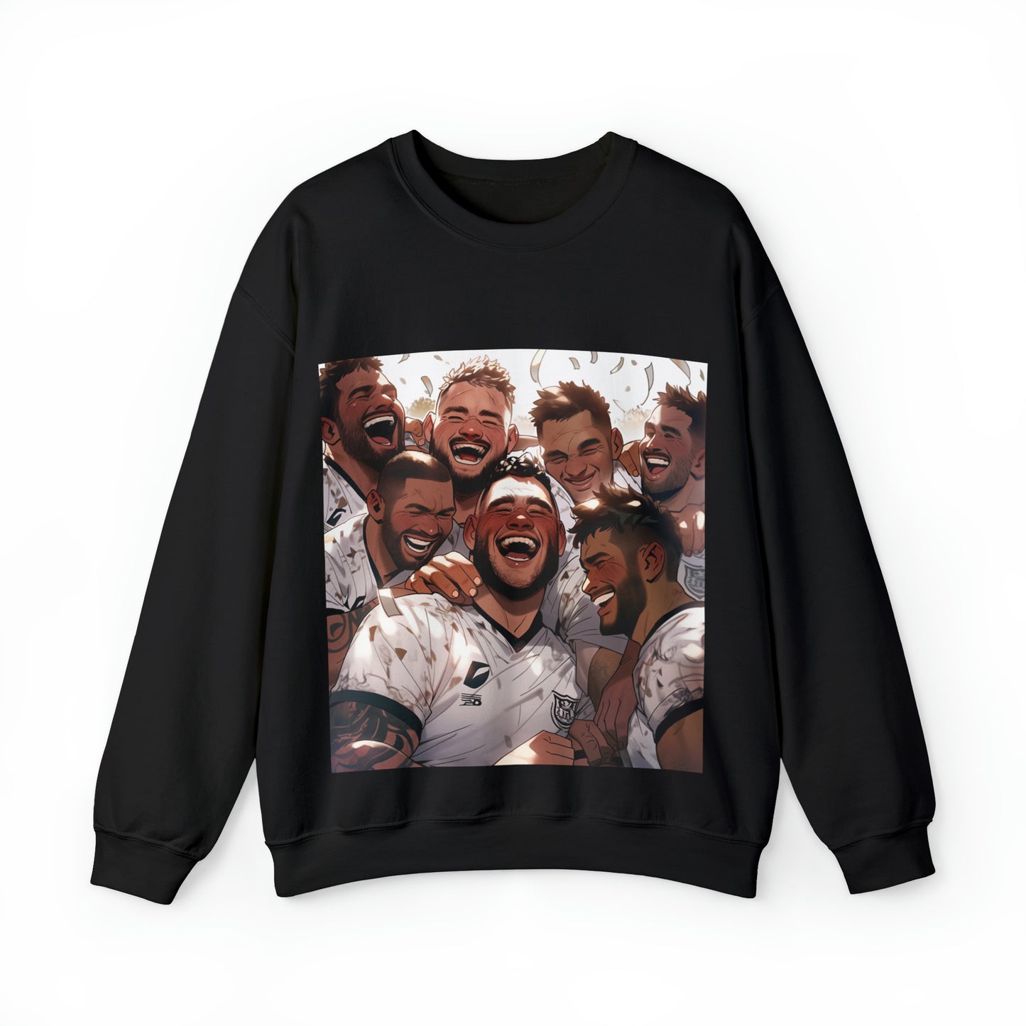 Happy Fiji - black sweatshirt