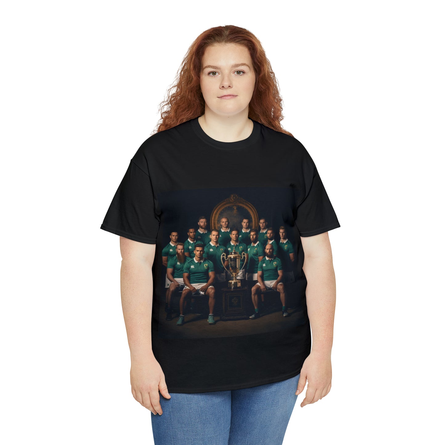 Ireland World Cup photoshoot - dark shirts