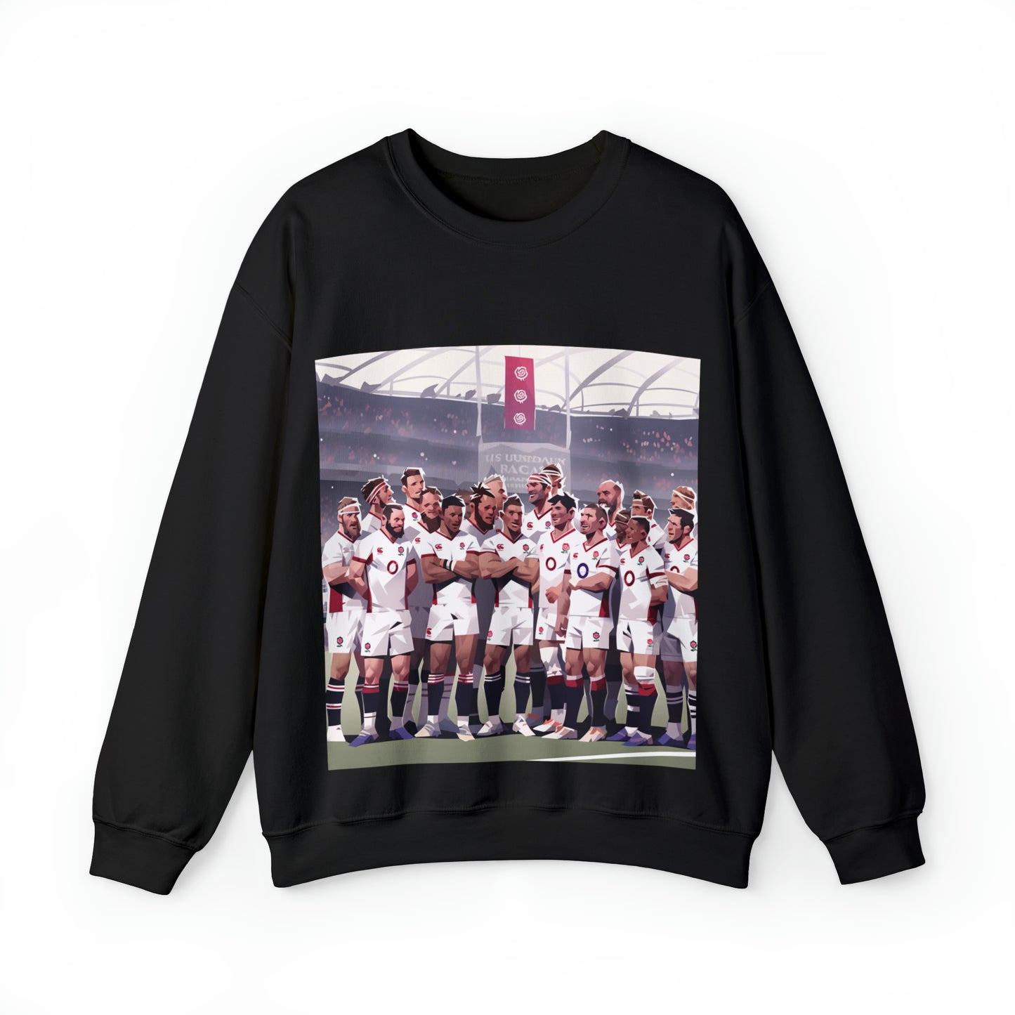 England Full Team - black sweatshirt