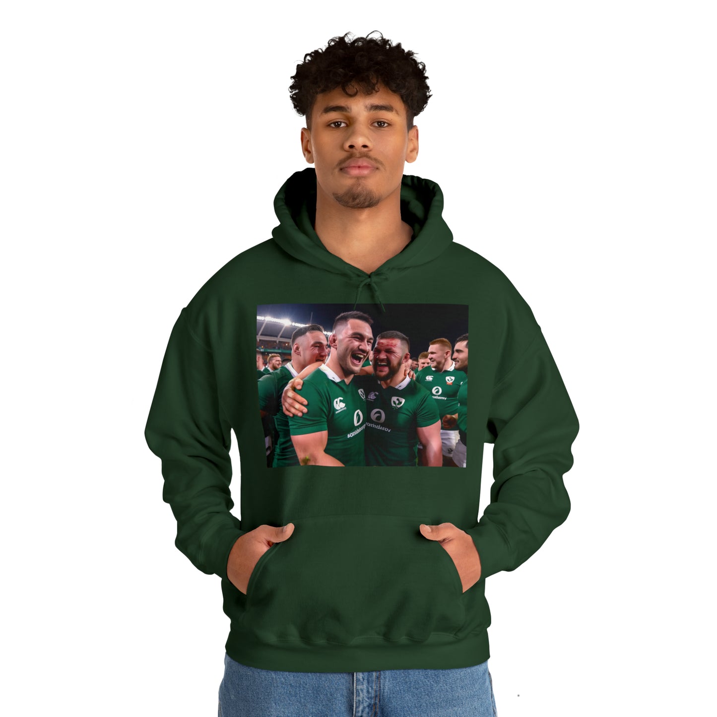 Post Match Ireland - dark hoodies