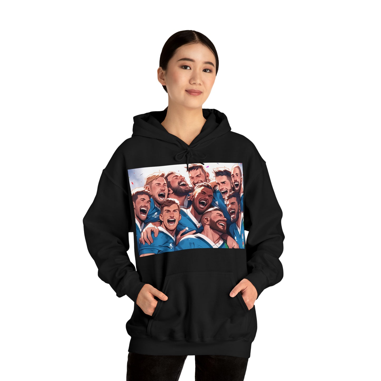 Italy Celebrating - dark hoodies