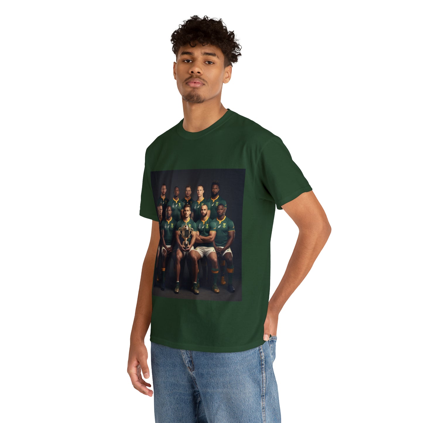 Springbok RWC photoshoot - dark shirts