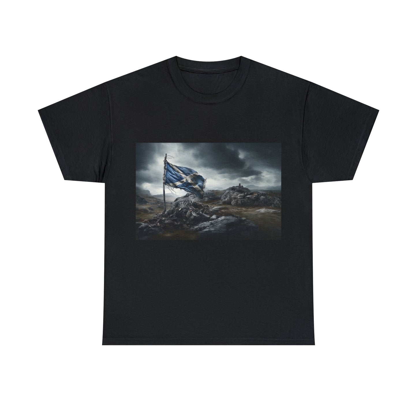 Scottish Flag - dark shirts