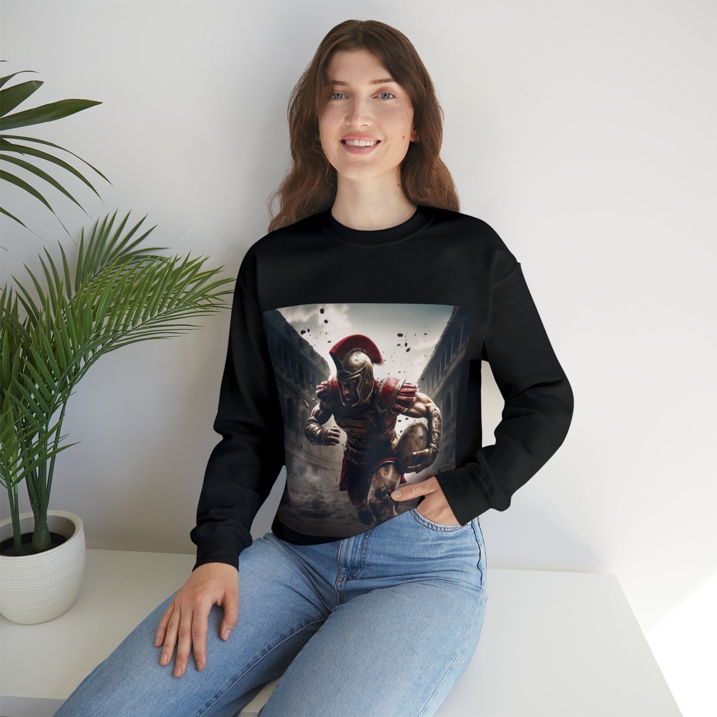Spartan Rugby - black sweatshirt